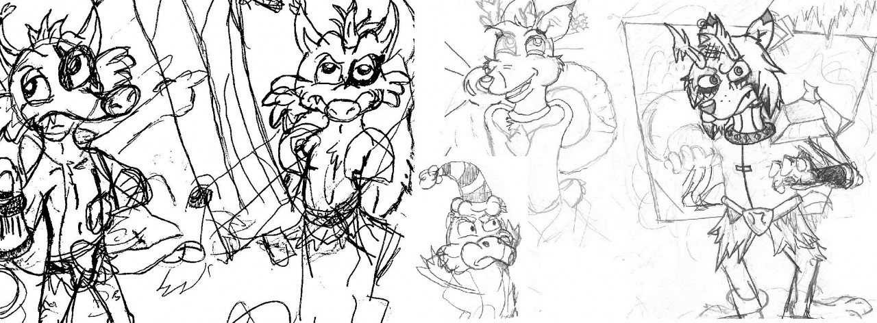 1280x472 North Pole By Sharprealmcomics - North Pole Sketch