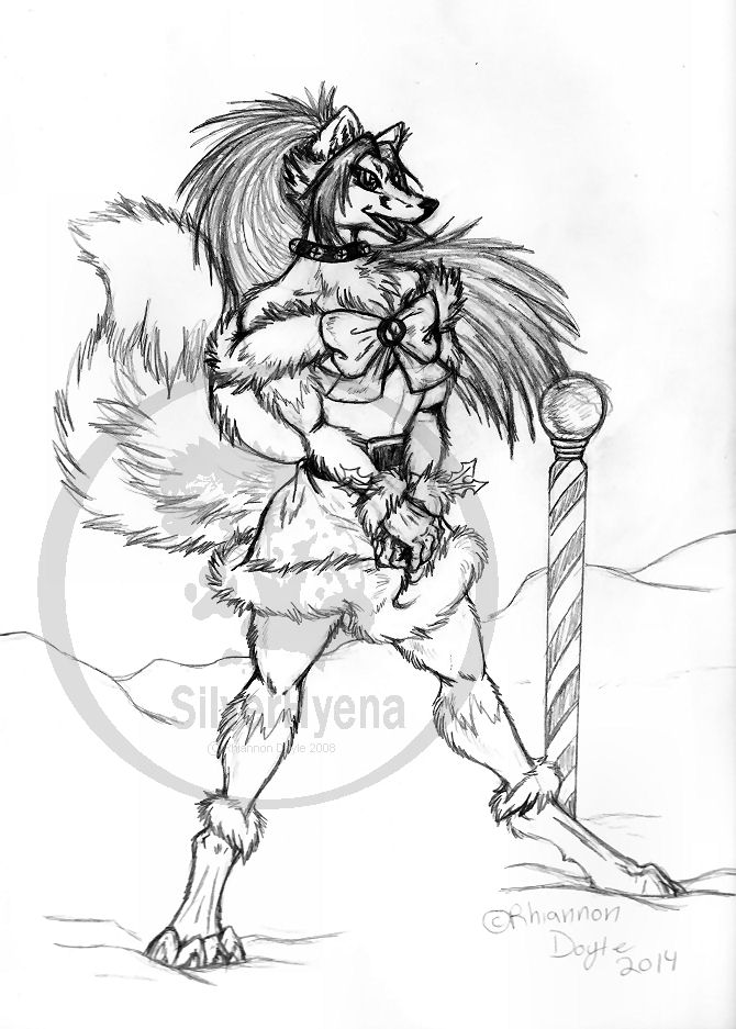 670x937 Northpole Vixen Sketch By Thesilverhyena - North Pole Sketch