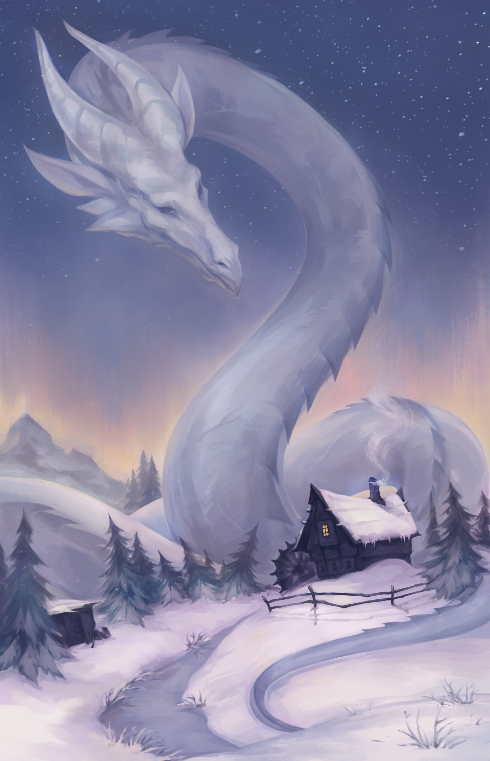 Снежный дракон читать полностью. Адара ледяной дракон. Снежный дракон. Дракон севера. Зимний дракон.