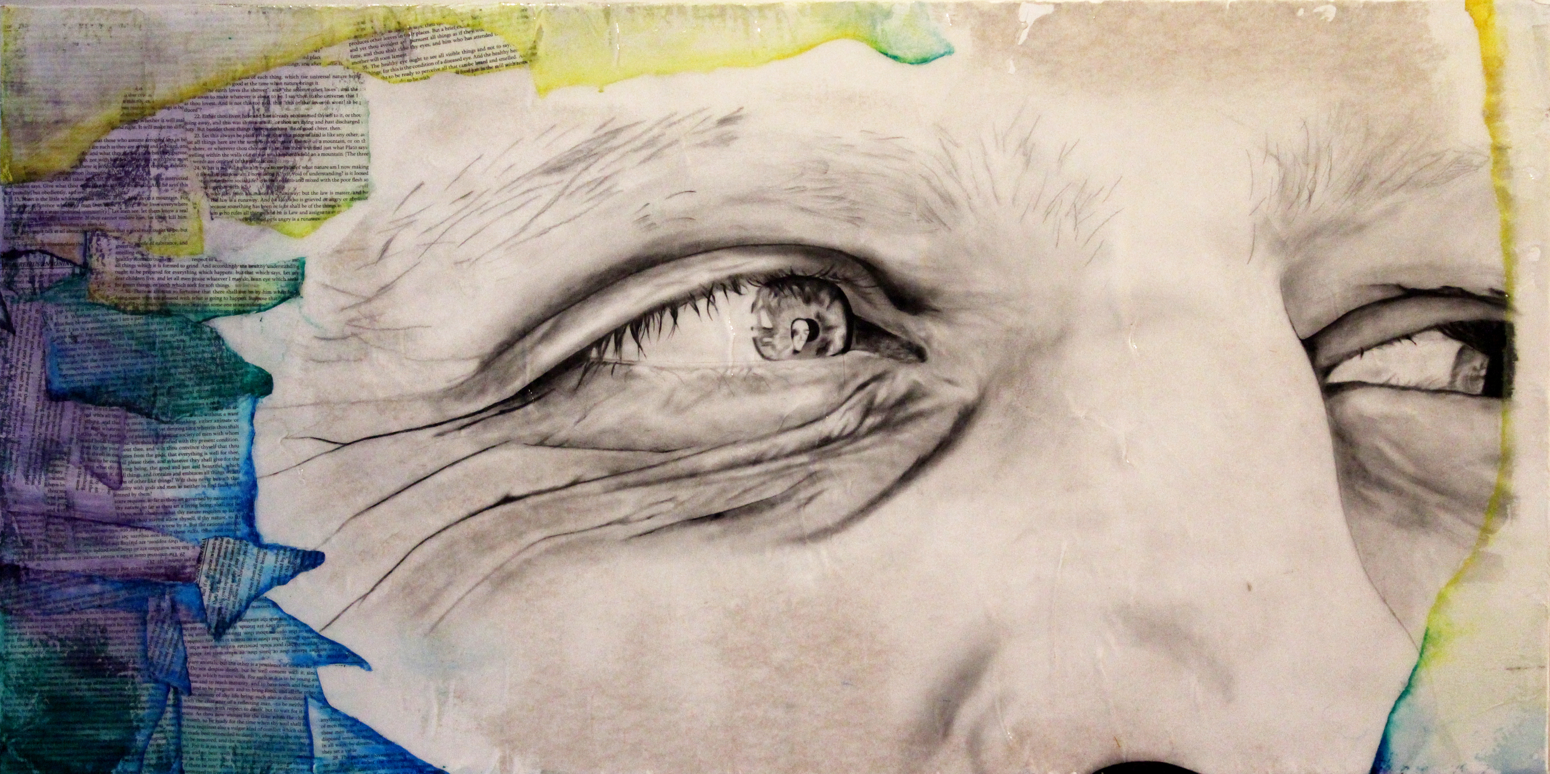 5262x2627 Northern Lights Art Life - Northern Lights Sketch