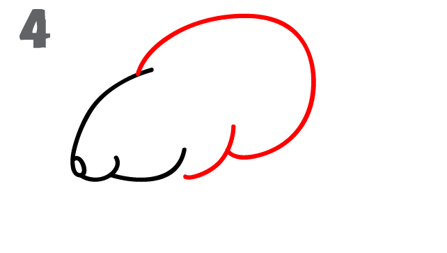 642x363 How To Draw A Mouse - Nose Sketch Step By Step