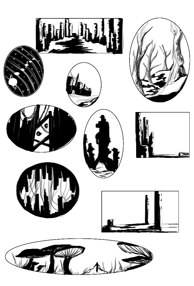 677x998 Notan Sketches By Invisible G - Notan Sketch