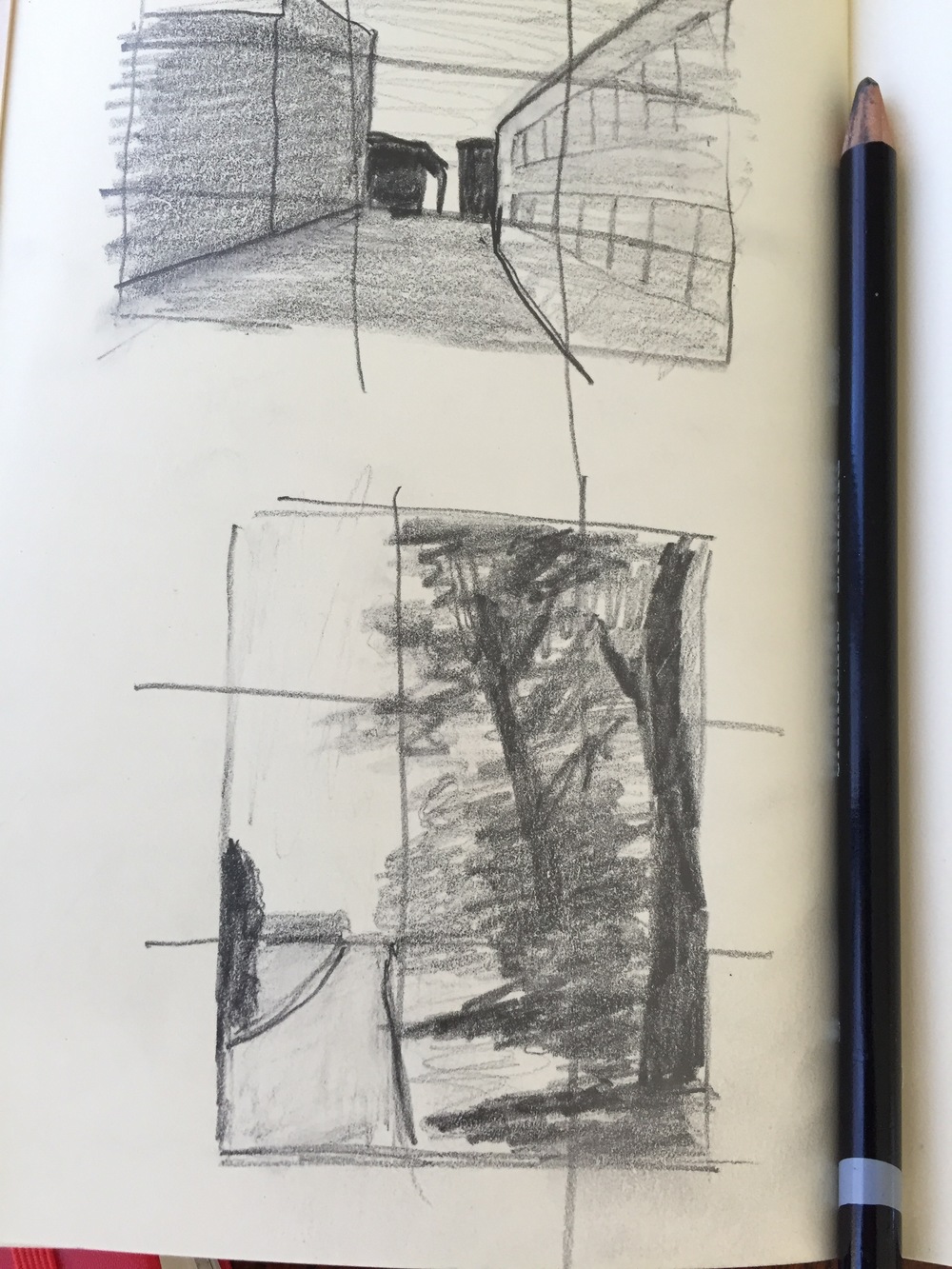 1000x1333 Online Course, Thumbnails And Notans Phyllis Sharpe Fine Art - Notan Sketch