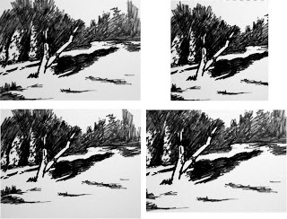 320x244 Sketch, Draw, Paint! Year Of Painting (Yop) Challenge - Notan Sketch