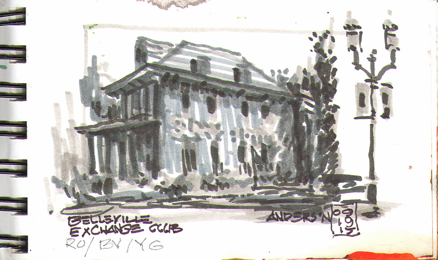 861x512 Urban Sketchers Midwest Notan Sketches, St. Louis - Notan Sketch