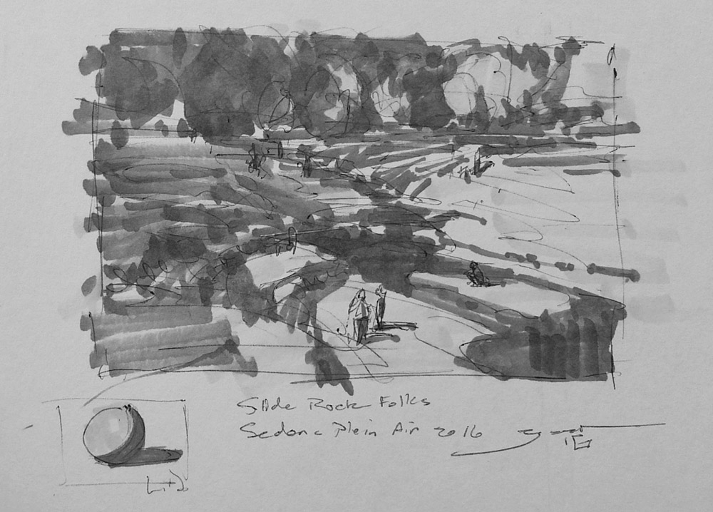 1000x718 Archive Of Notan Sketches - Notan Sketch