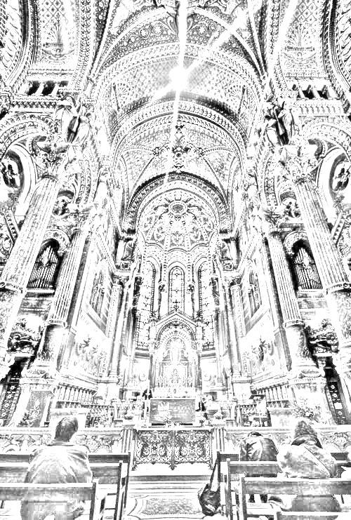 500x741 Sketches Oliviabharris - Notre Dame Cathedral Sketch