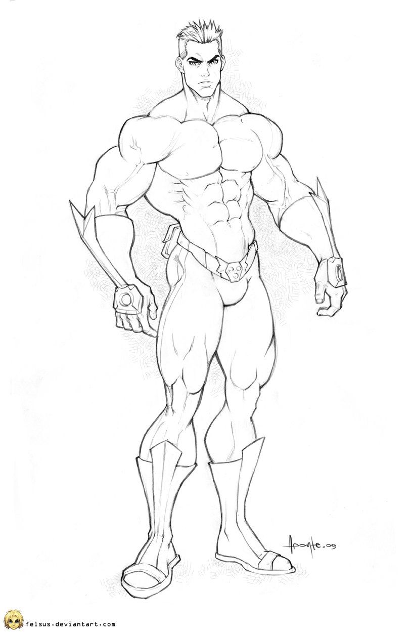 819x1253 Nova Sketch 01 By Felsus Art - Nova Sketch