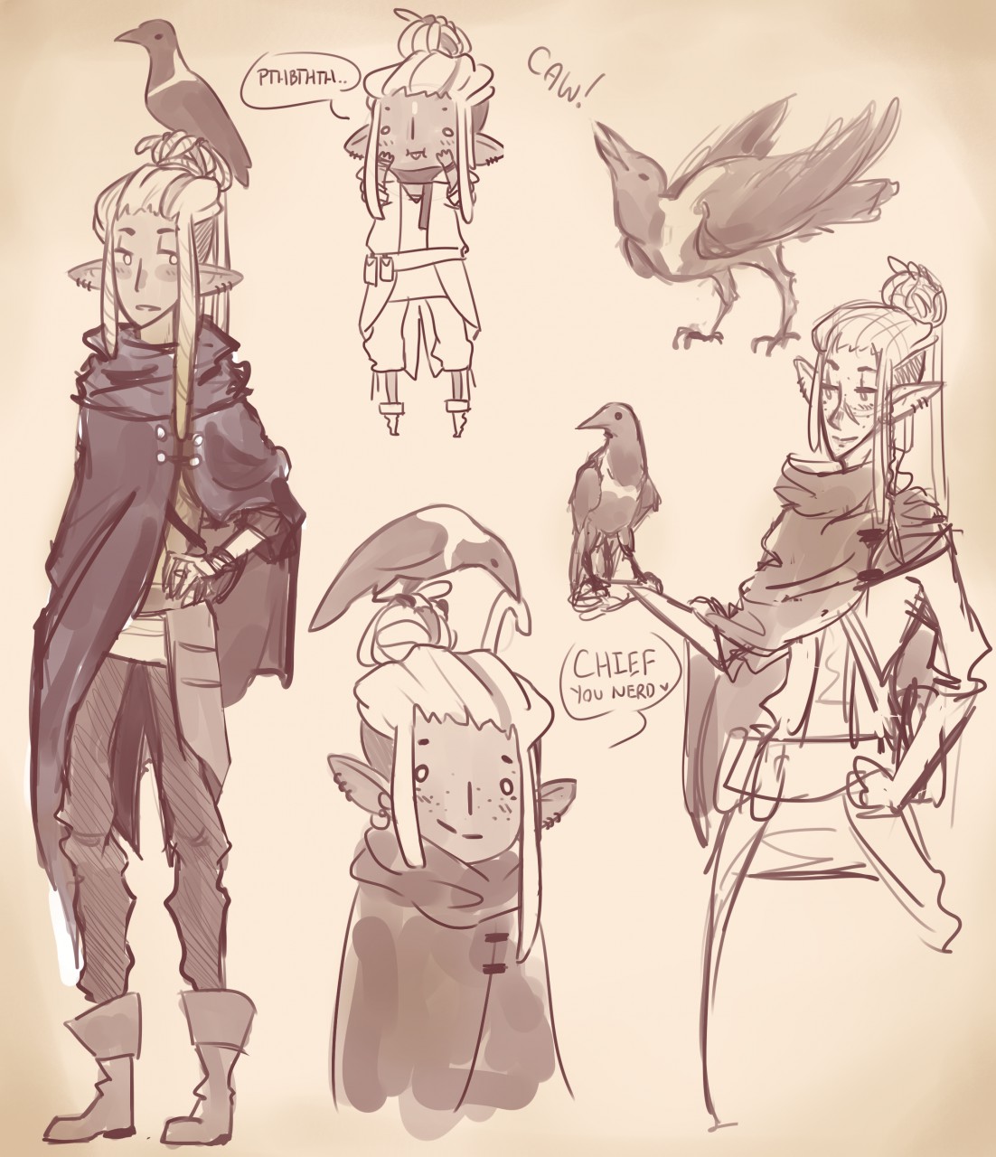 1102x1280 Nova Sketch Dump] By Drachenkitz - Nova Sketch