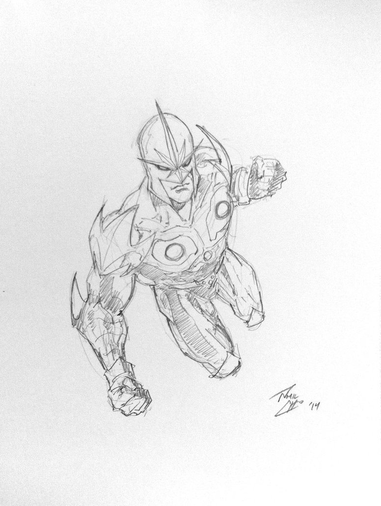 776x1030 Nova Sketch By Phil Cho - Nova Sketch