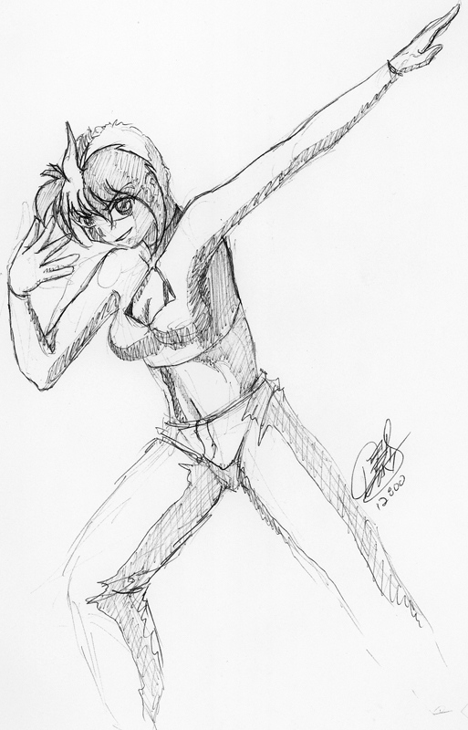 513x800 Number 3 Pen Sketch By Dscheideman - Number Sketch