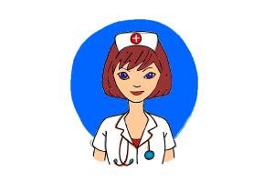 300x200 How To Draw A Nurse - Nurse Sketch