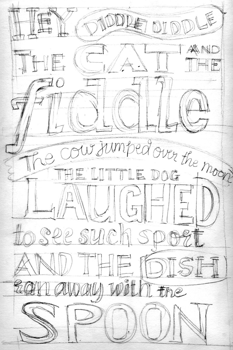 800x1199 More Nursery Rhyme Sketches The Illustrationist - Nursery Sketch