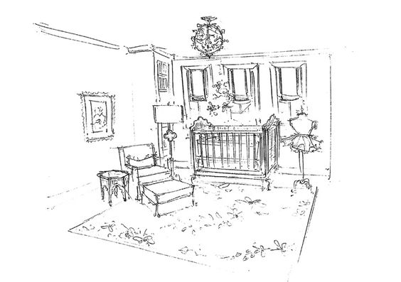 Nursery Sketch At Explore Collection Of Nursery Sketch