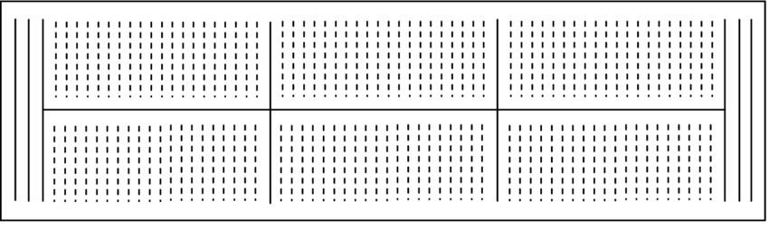 850x254 The Sketch Map Of Nursery For Evalution In Field. Border Dike - Nursery Sketch