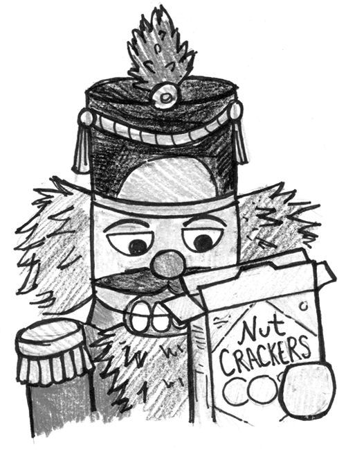 500x649 Nut Crackers No, Nutcrackers! - Nutcracker Sketch
