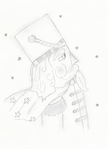 219x300 Nutcracker Drawings Fine Art America - Nutcracker Sketch