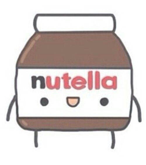 500x563 Drawn Nutella Starbucks - Nutella Sketch