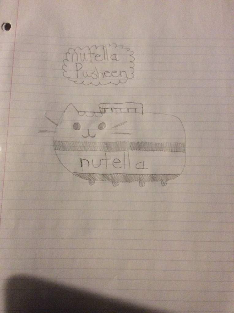 764x1024 Just A Sketch Pusheen The Cat Amino Amino - Nutella Sketch