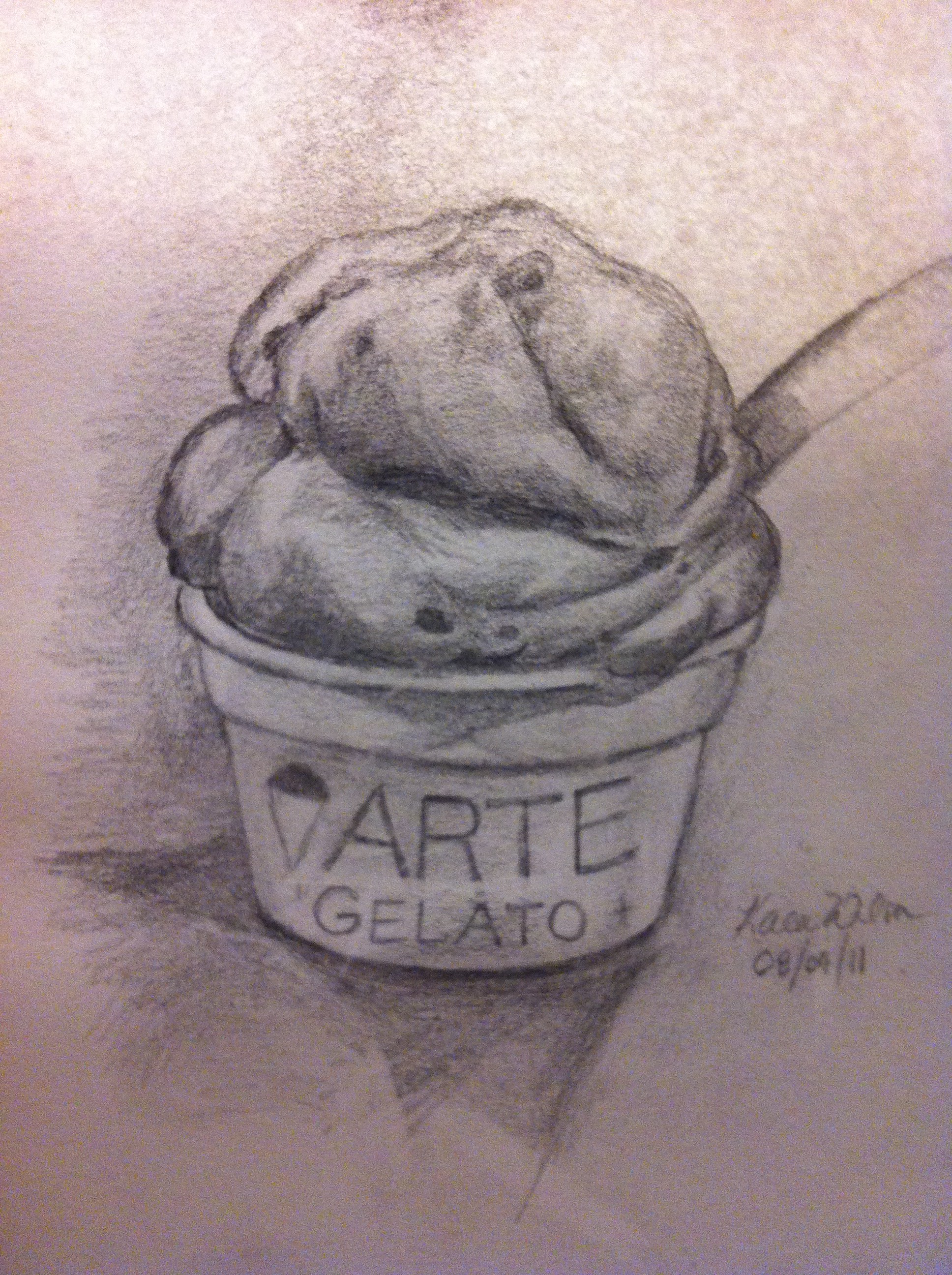 1936x2592 Nutella Gelato An Itch 2 Sketch - Nutella Sketch