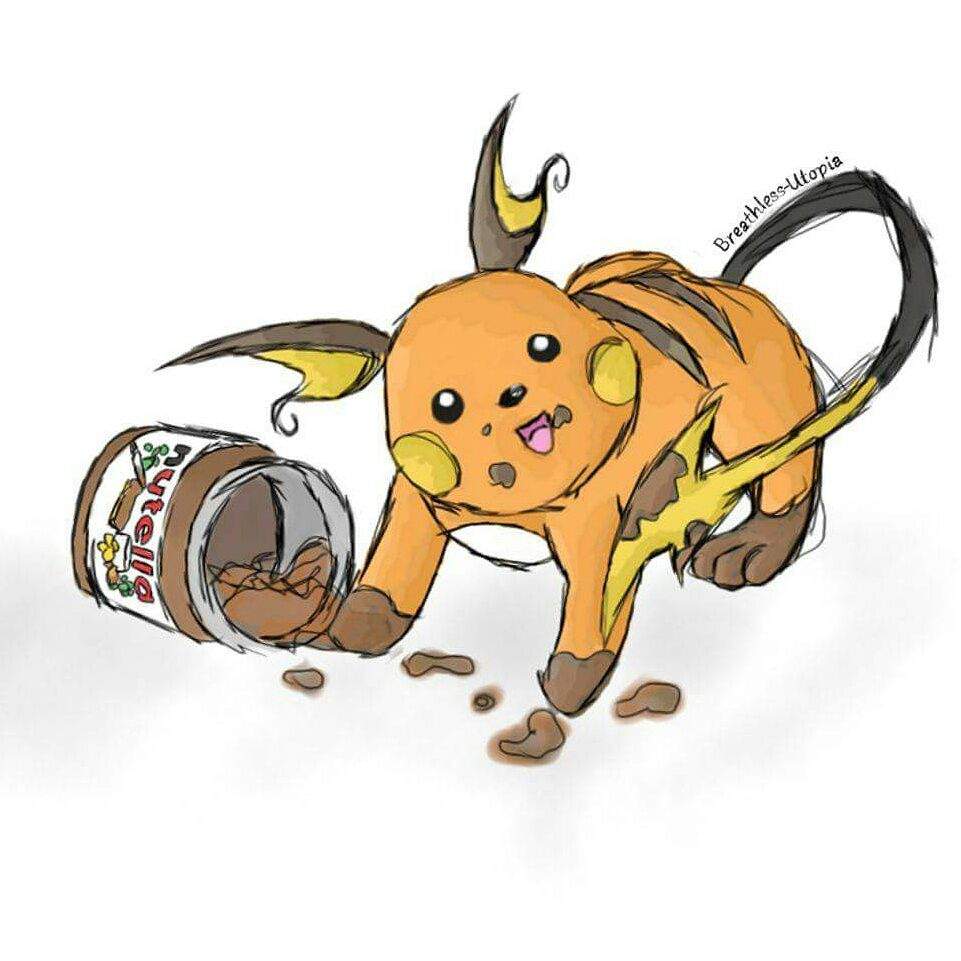 961x961 Raichu And Nutella Sketch! Amino - Nutella Sketch