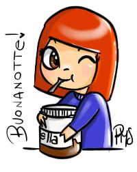 200x252 I Lt3 Nutella! Propriomestessa Drawing - Nutella Sketch