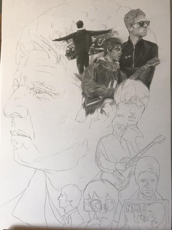 720x960 Latest Oasis News On Twitter Four Hours Of Drawing Of Her Newest - Oasis Sketch