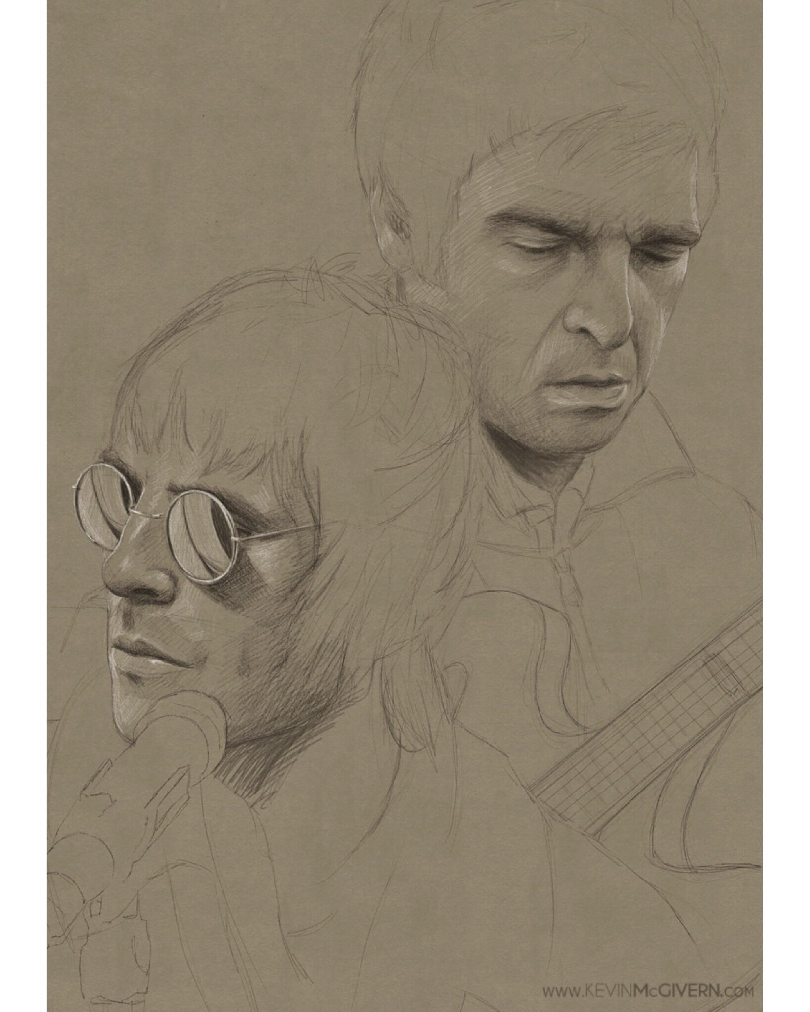1638x2047 Sketch For A New Oasis Painting... Oasis - Oasis Sketch