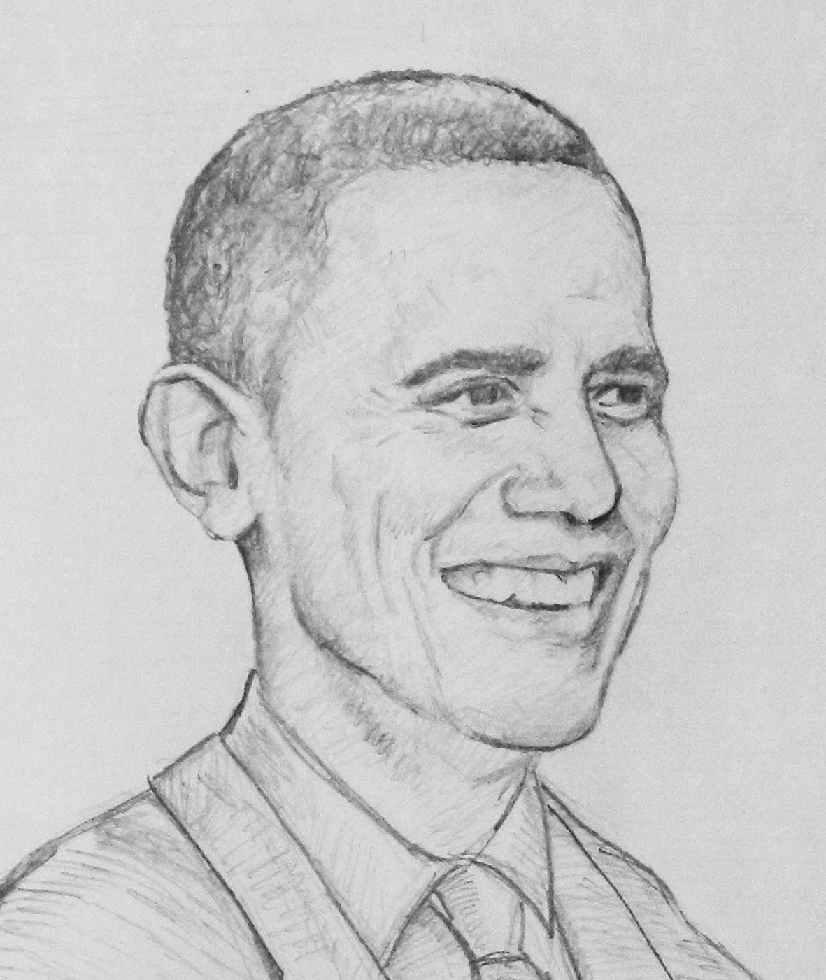 1181x1401 Mark Rode Bronze Sculpture Making Obama - Obama Sketch