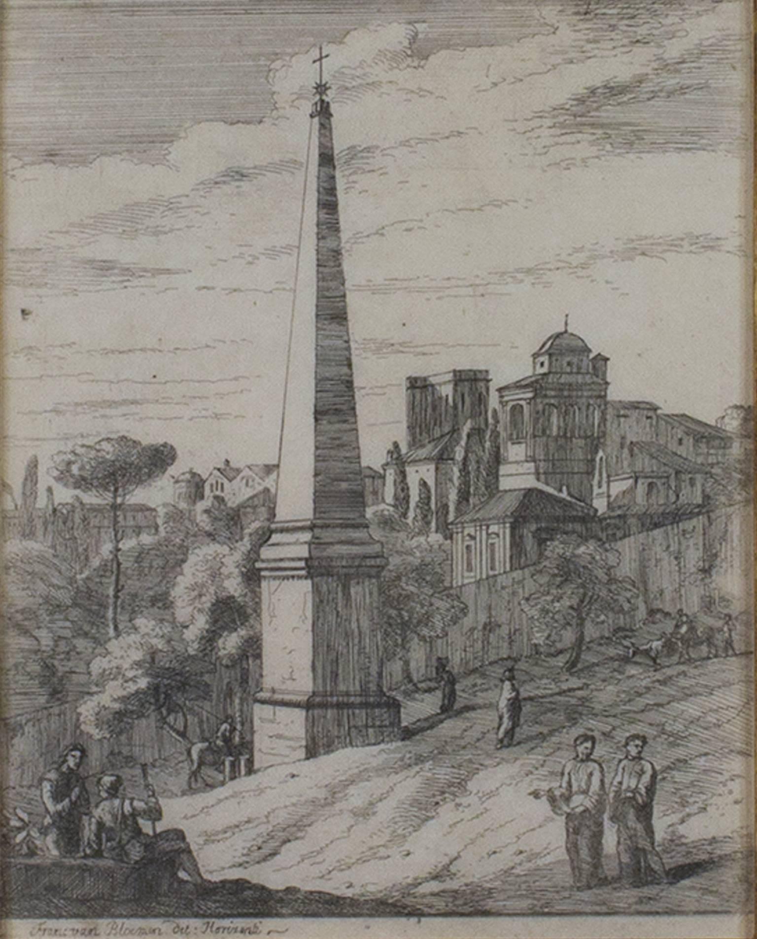 1536x1905 Jan Frans Van Bloemen (Orizzonte) - Obelisk Sketch