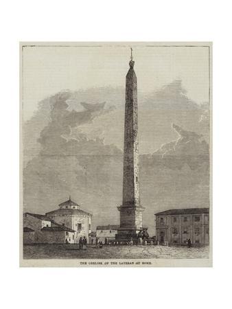 338x450 The Obelisk Of The Lateran - Obelisk Sketch