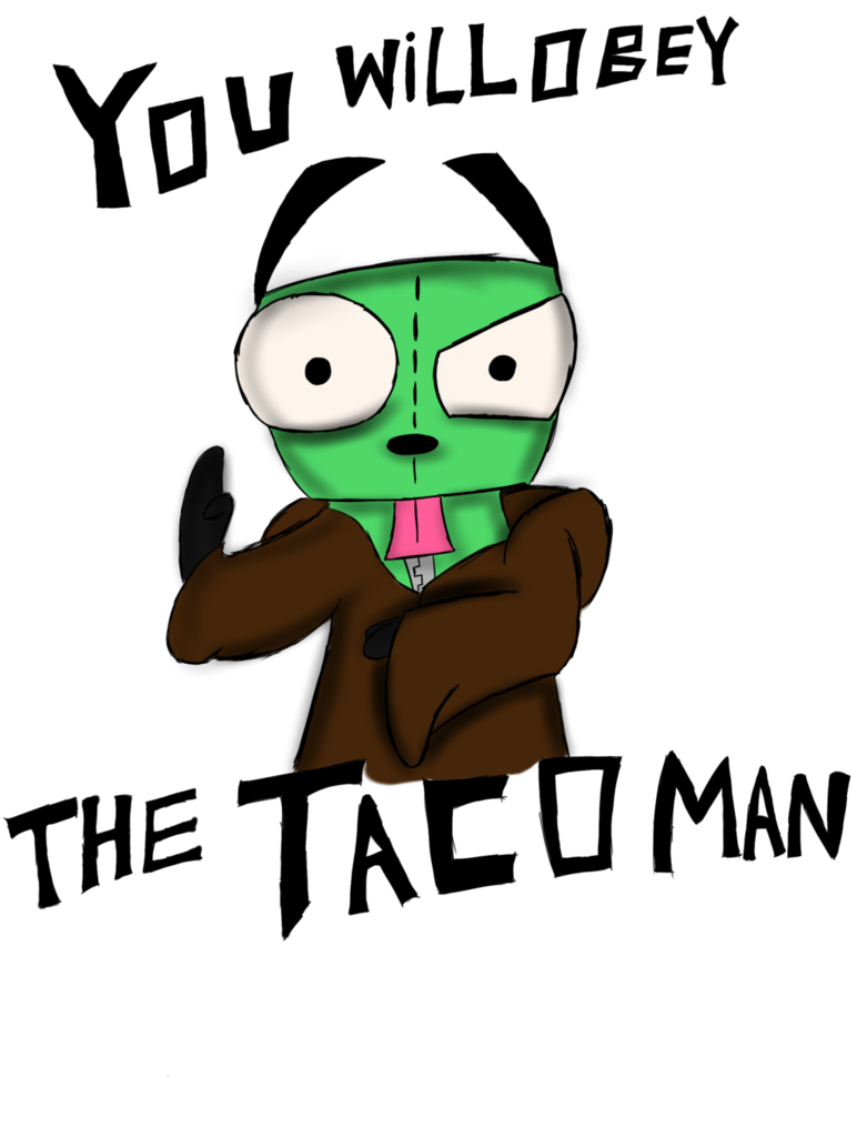 772x1034 Obey The Taco Man Sketch By Invaderskull1995 - Obey Sketch