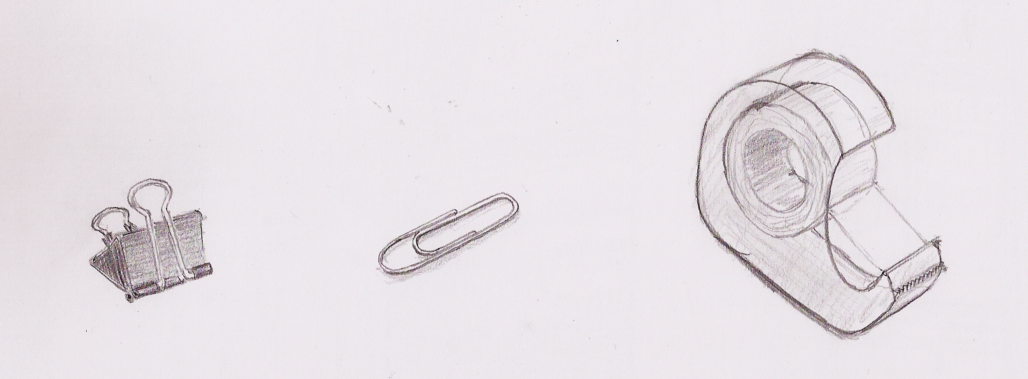 1470x542 A Sketch A Day For Year, To Expel The Bad Drawings I Have Stored - Object Sketches