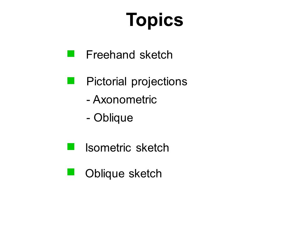 960x720 Freehand Sketching. - Oblique Sketch Definition