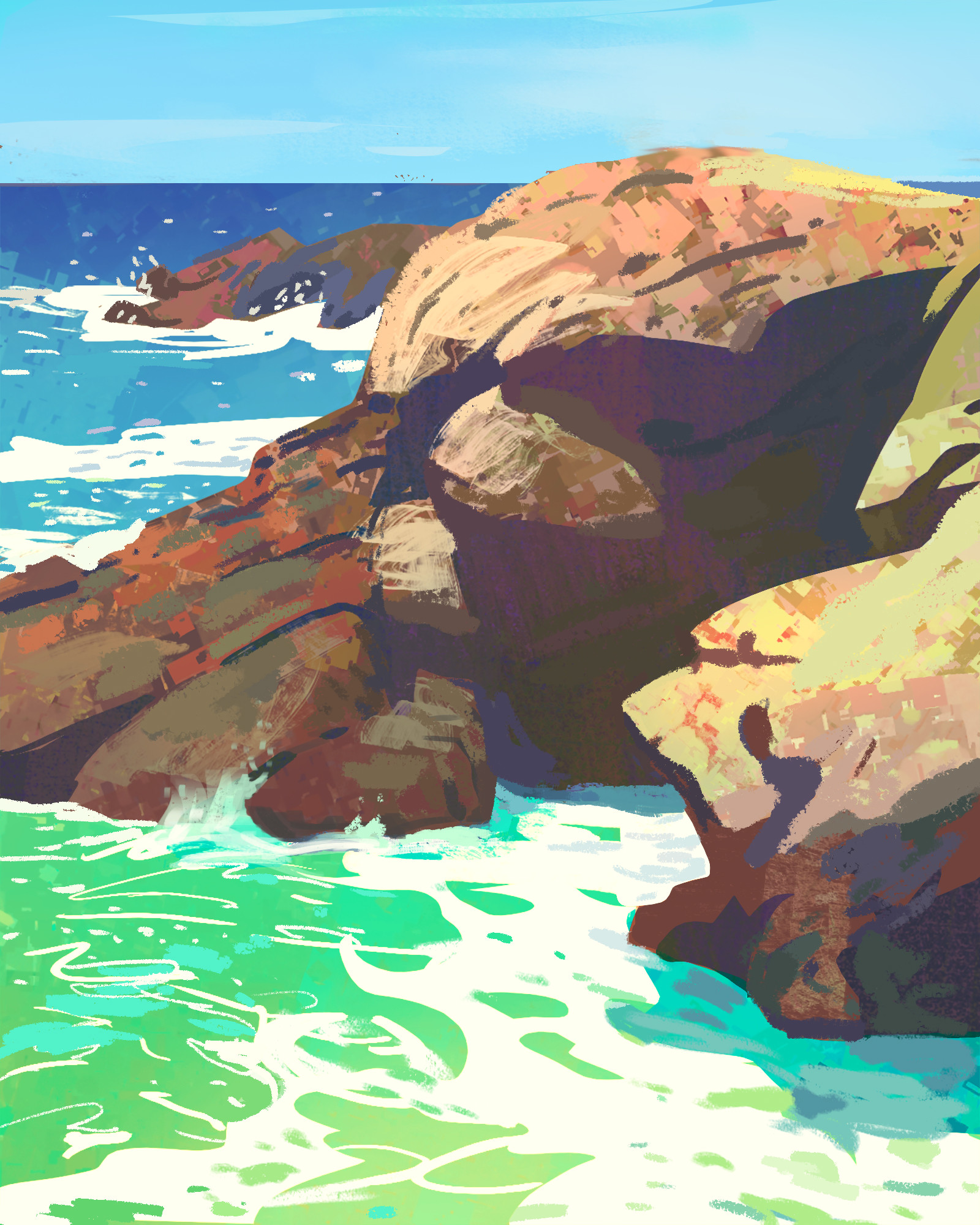 1600x2000 Nicholas Kennedy - Ocean Sketch