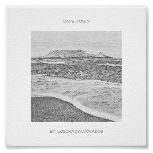 307x307 Beach Sketches Art Amp Wall Zazzle - Ocean Sketch