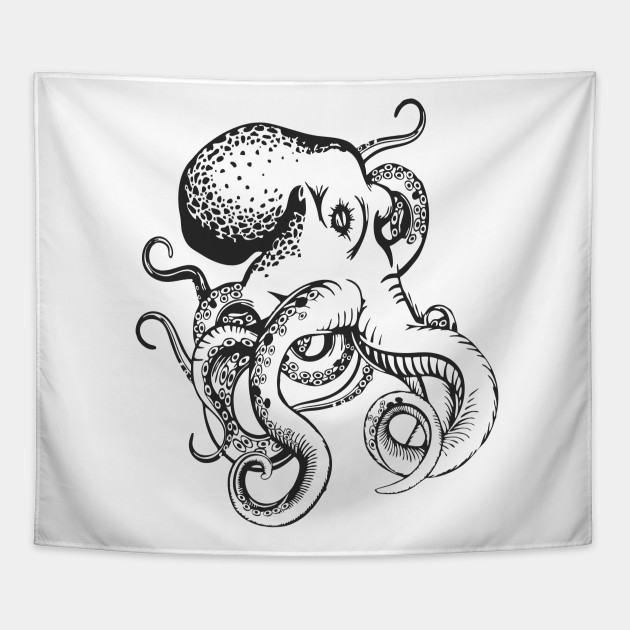 630x630 Octopus Sketch Creatures Of The Deep - Octopus Sketch