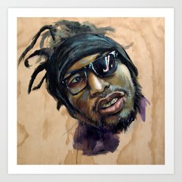 264x264 Odb Art Prints Society6 - Odb Sketch