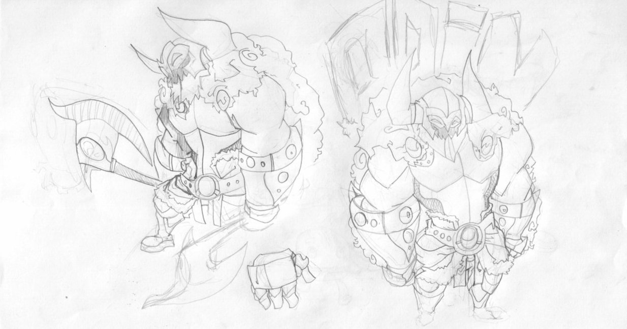 1234x647 Odin Sketch By Kritians - Odin Sketch