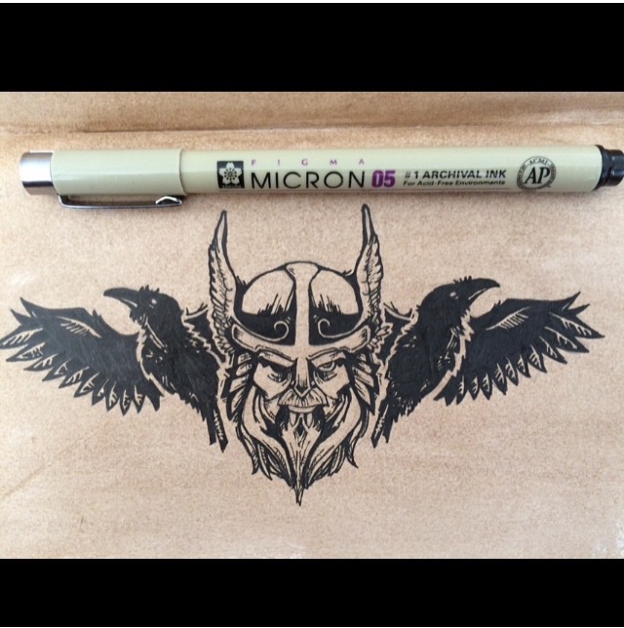 1242x1250 Pen, Ink, Odin, Viking, Drawing, Sketch, Draw, Art, Tattoo - Odin Sketch