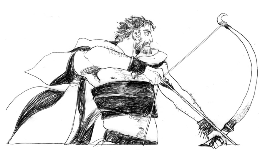 900x516 Odyssey Spaceman Project - Odysseus Sketch