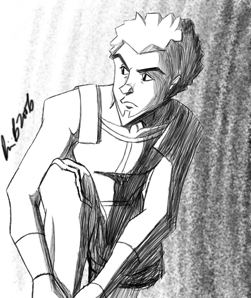 507x600 Sketch Of A Hero Odysseus By Dustbudde - Odysseus Sketch