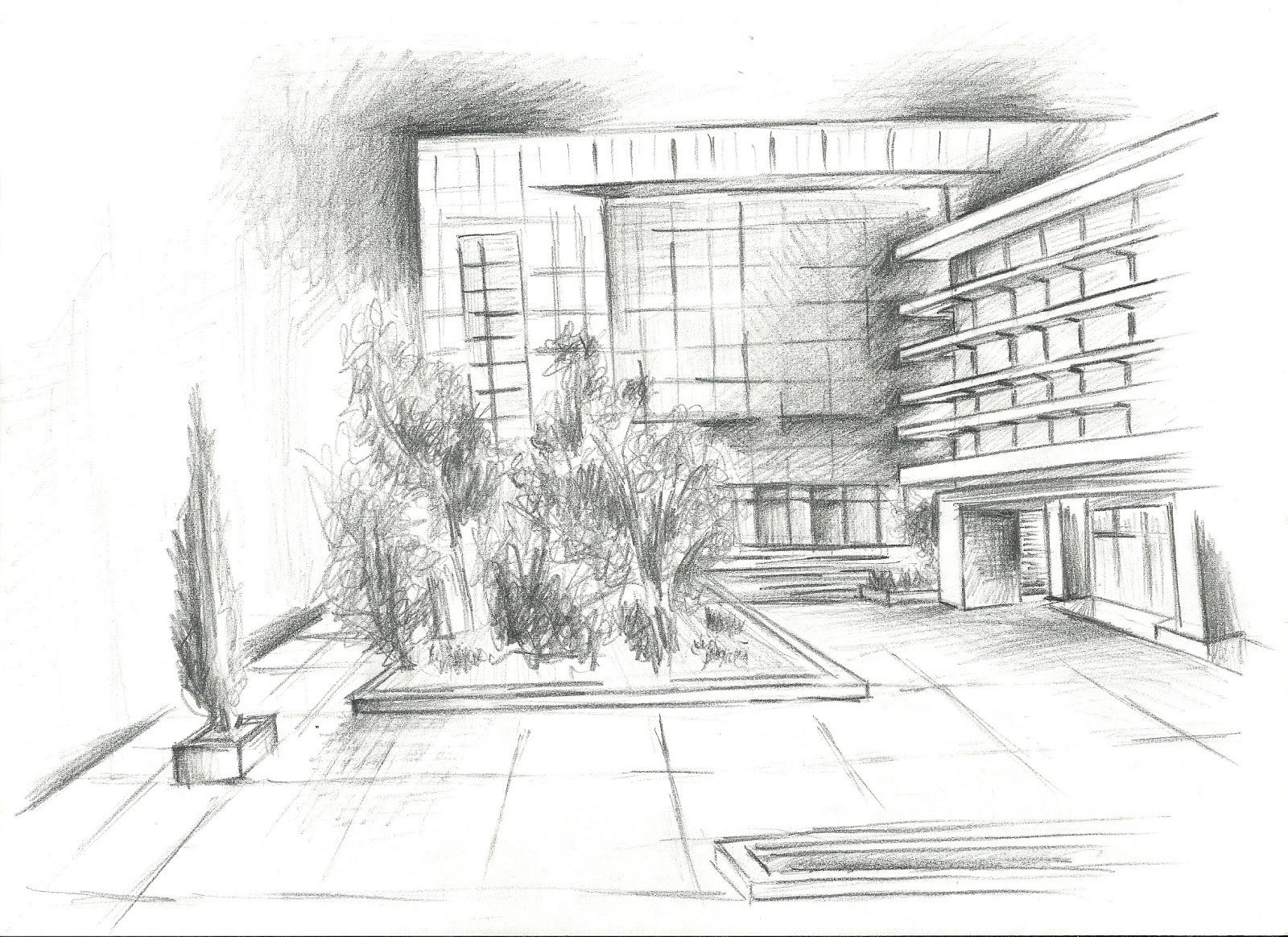 Office Building Sketch