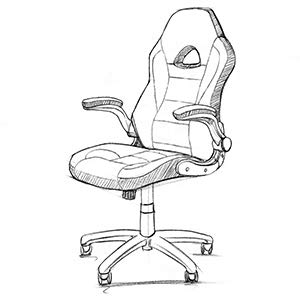 Office Chair Sketch At Paintingvalley Com Explore Collection Of