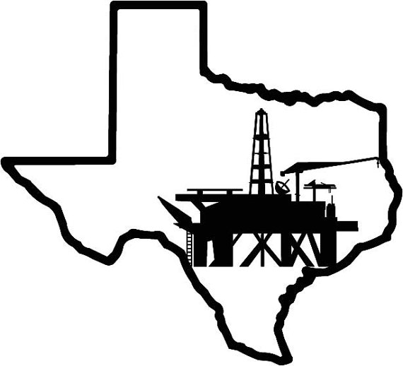 570x518 Oil Rig Clipart Texas - Oil Derrick Sketch