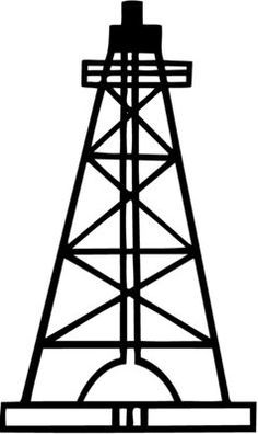 236x396 How To Draw An Oil Rig - Oil Derrick Sketch