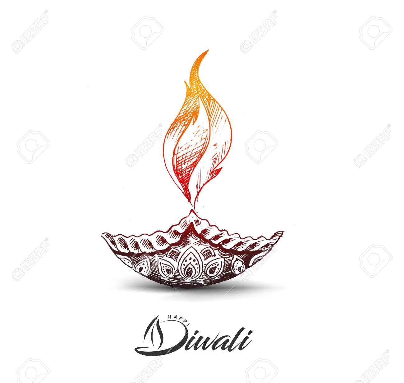 1300x1234 Festival Clipart Oil Lamp ~ Frames ~ Illustrations ~ Hd Images - Oil Lamp Sketch