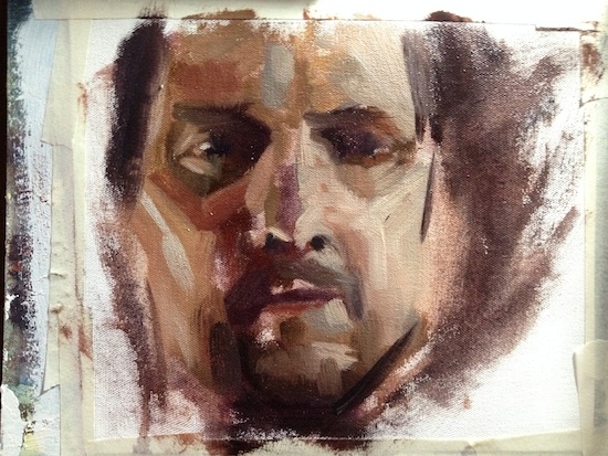 550x413 The Painted Quick Sketch - Oil Painting Sketch