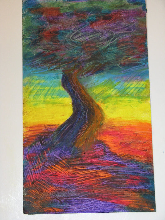 540x720 Sketches With Oil Pastel By Dragon Mist - Oil Pastel Sketches