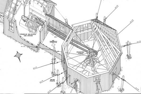 595x396 All Pumped Up - Oil Well Sketch
